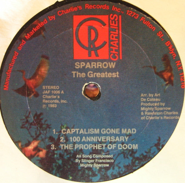 Mighty Sparrow : The Greatest (LP)