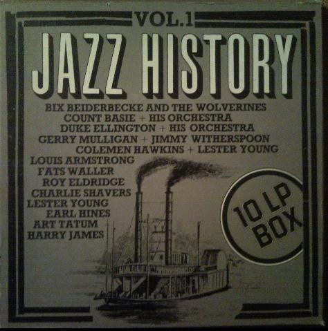 Various : Jazz History Vol. 1 (10xLP + Box, Comp)