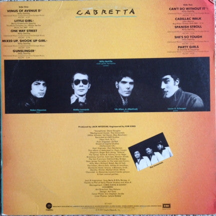 Mink DeVille : Cabretta (LP, Album)