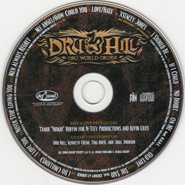 Dru Hill : Dru World Order (CD, Album)