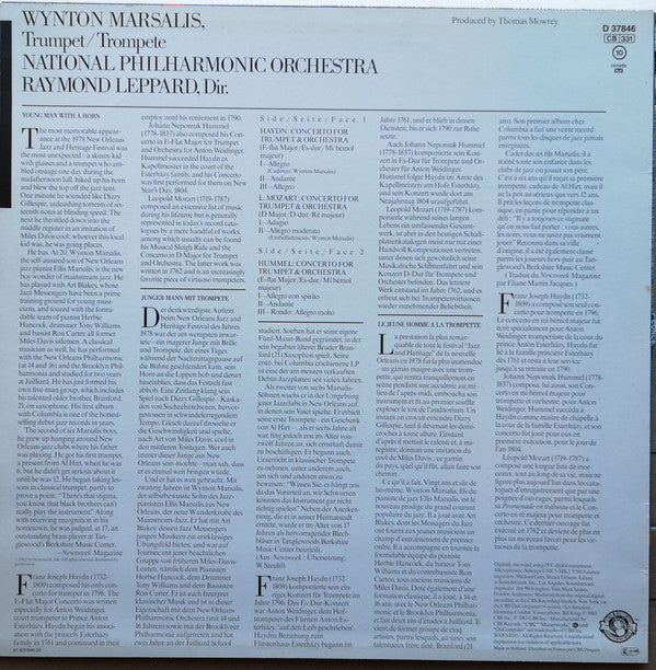 Wynton Marsalis : Trumpet Concertos (LP)