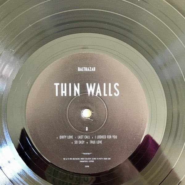 Balthazar (6) : Thin Walls (LP, Album)