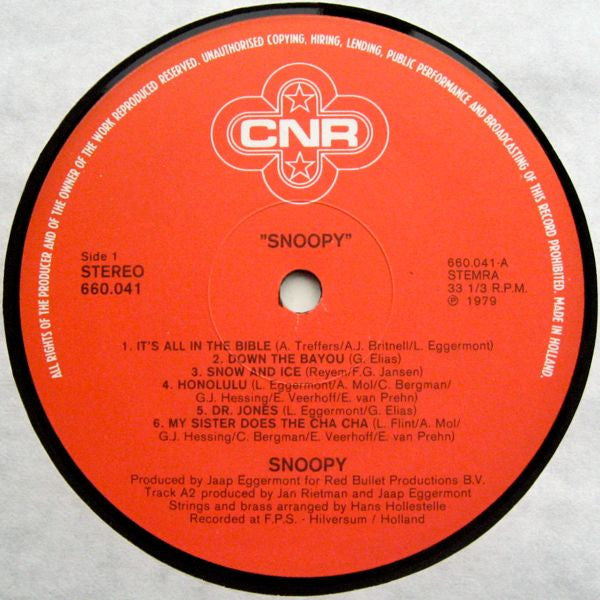 Snoopy (3) : Snoopy (LP, Album)