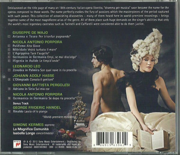 Simone Kermes, La Magnifica Comunità : Dramma (CD, Album, Ltd)