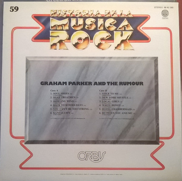 Graham Parker And The Rumour : Graham Parker And The Rumour (LP, Comp)