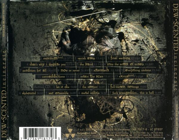 Dew-Scented : Incinerate (2xCD, Album, Ltd, Sli)