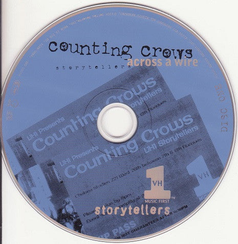 Counting Crows : Across A Wire: Live In New York City (2xCD, Album)