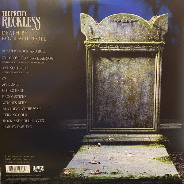 The Pretty Reckless : Death By Rock And Roll (LP, 180 + LP, S/Sided, Etch, 180 + Album)