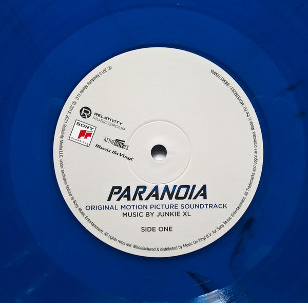 Junkie XL : Paranoia (Original Motion Picture Soundtrack)  (LP, Album, Dlx, Ltd, Num, RE,  Bl)