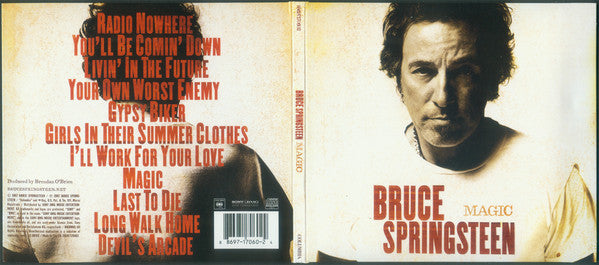 Bruce Springsteen : Magic (CD, Album, RP, Gat)