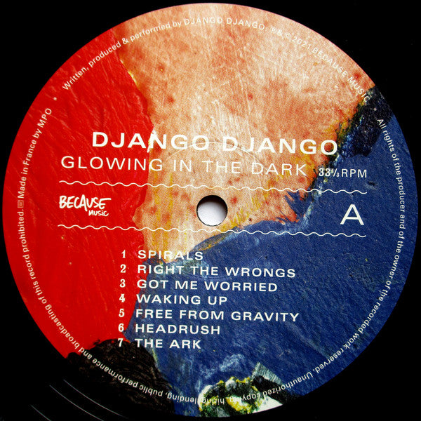 Django Django : Glowing In The Dark (LP, Album)