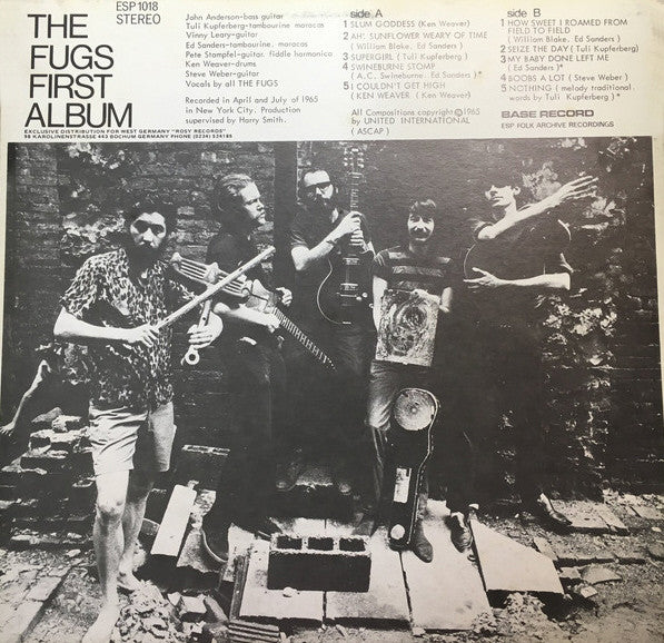 The Fugs : The Fugs First Album (LP, Rep)