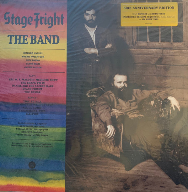 The Band : Stage Fright (LP, Album, Ltd, RE, RM, Red)