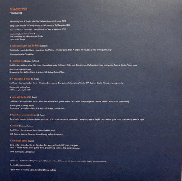 Tindersticks : Distractions (LP, Album, Ltd, Blu)