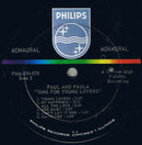 Paul & Paula : Sing For Young Lovers (LP, Mono)