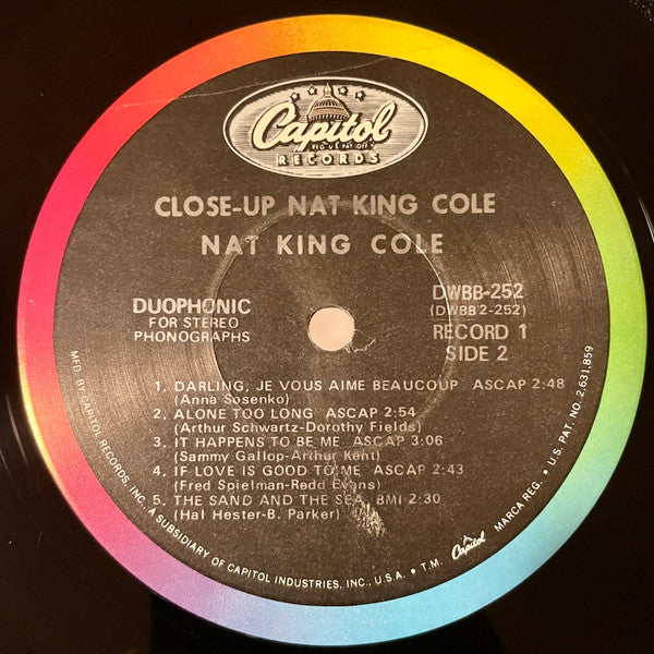 Nat King Cole : Close-Up (2xLP, Comp, Scr)