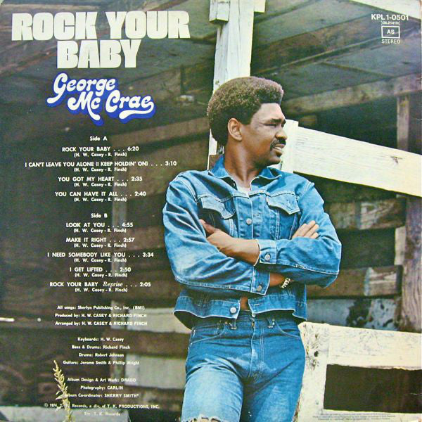 George McCrae : Rock Your Baby (LP, Album)