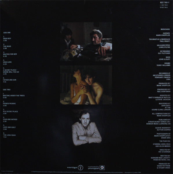 Mark Knopfler : Music By Mark Knopfler From The Film Cal (LP, Album)