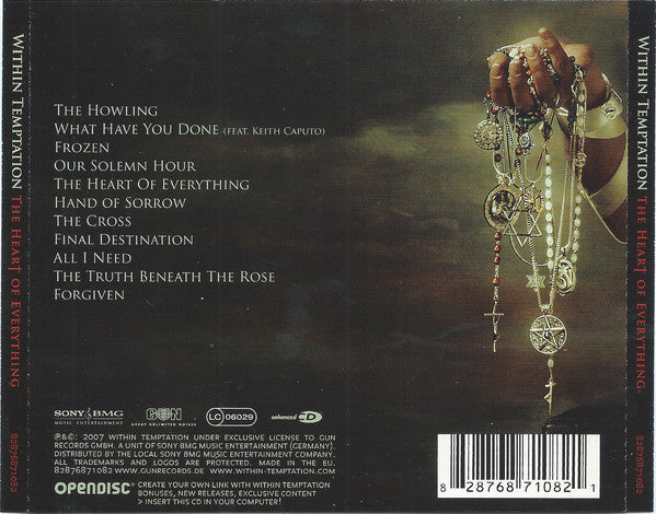 Within Temptation : The Heart Of Everything (CD, Album, Enh)