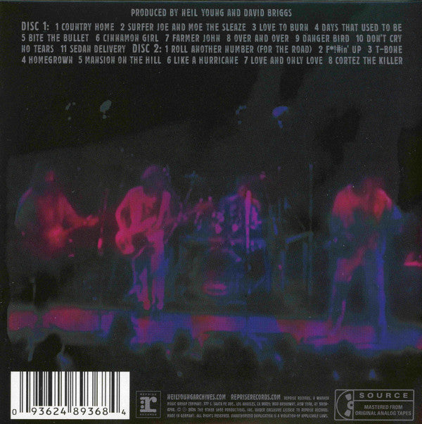 Neil Young With Crazy Horse : Way Down In The Rust Bucket (2xCD, Album)