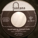 Nana Mouskouri : Einmal Weht Der Südwind Wieder / Ich Schau Den Weißen Wolken Nach (7", Single)