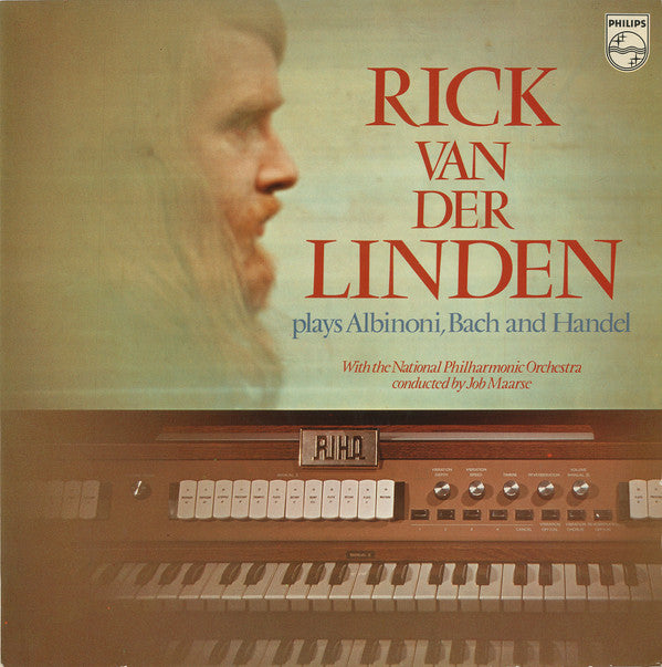 Rick Van Der Linden : Plays Albinoni, Bach And Handel (LP)