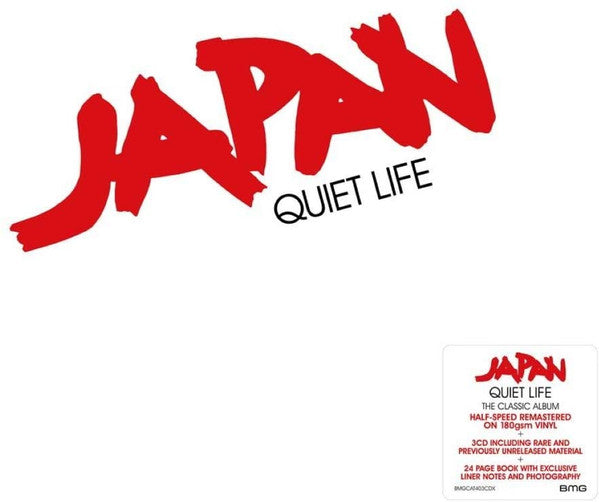 Japan : Quiet Life (Box, Dlx + LP, Album, RE, RM, 180 + CD, Album, RE,)
