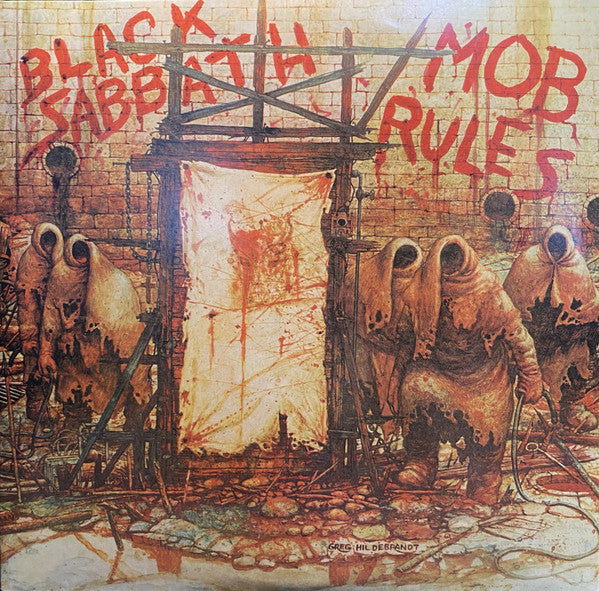 Black Sabbath : Mob Rules (LP, Album, RE, RM + LP)