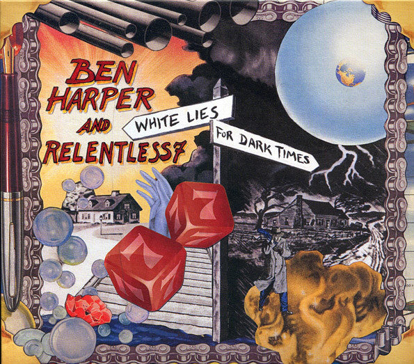 Ben Harper And Relentless7 : White Lies For Dark Times (CD, Album, Dig + DVD, PAL, Dig)