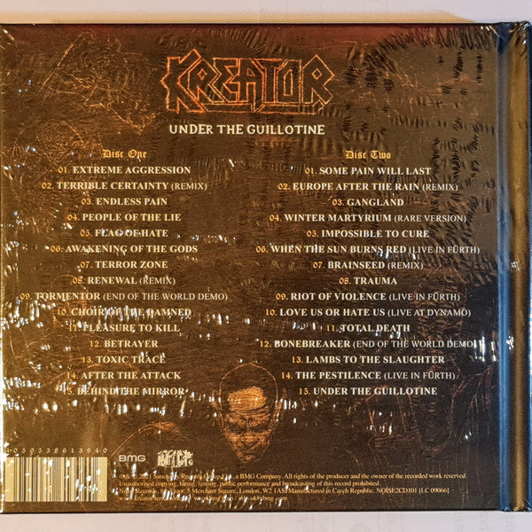 Kreator : Under The Guillotine - The Noise Records Anthology (2xCD, Comp)