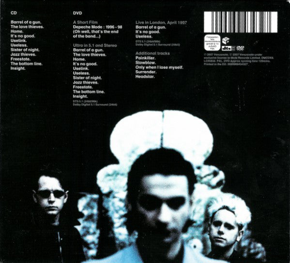 Depeche Mode : Ultra (CD, Album, RE, RM + DVD-V, Album, RM, Multichannel)