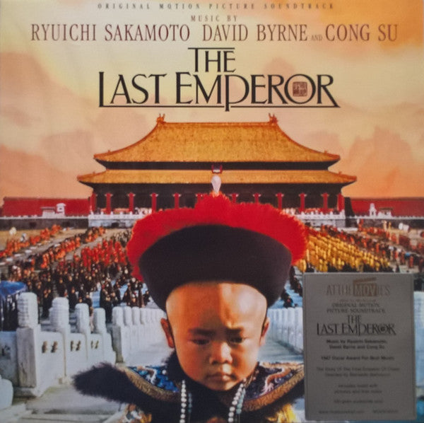 Ryuichi Sakamoto, David Byrne And Cong Su : The Last Emperor (LP, Album, RE, RM, 180)
