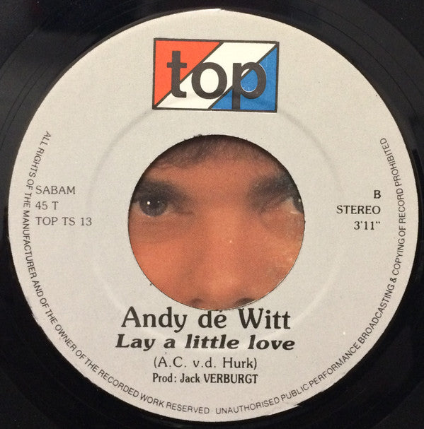 Andy de Witt : Hou Je Kop (7", Single)