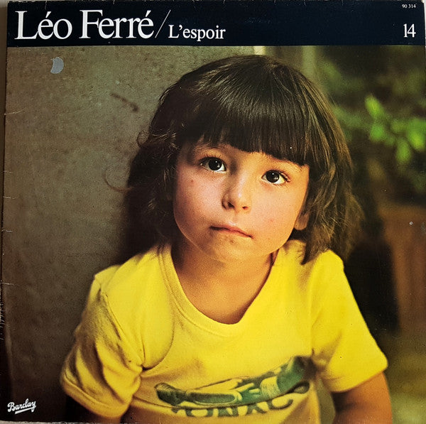 Léo Ferré : Vol.14 / L'espoir  (LP, Album, RE)