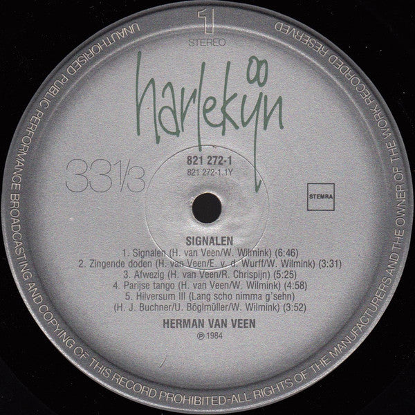 Herman van Veen : Signalen (LP, Album)