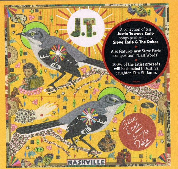 Steve Earle & The Dukes : J.T.  (CD, Album)