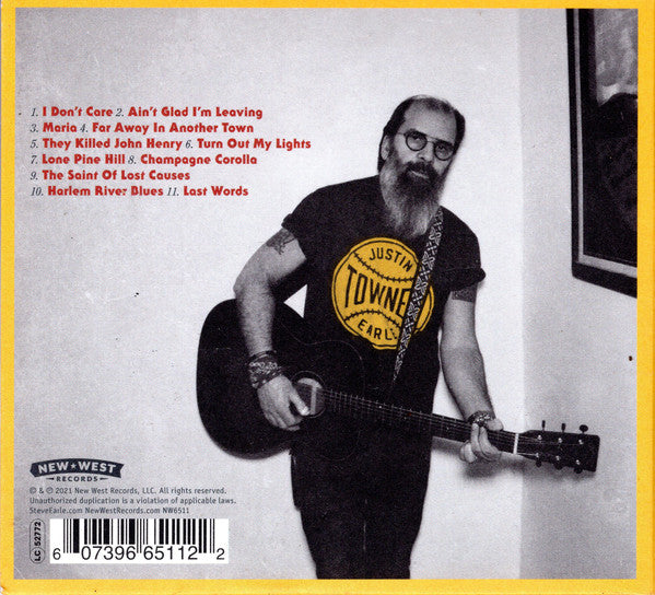 Steve Earle & The Dukes : J.T.  (CD, Album)