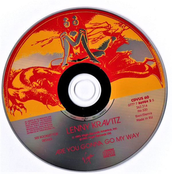 Lenny Kravitz : Are You Gonna Go My Way (CD, Album, RE, RP, Son)