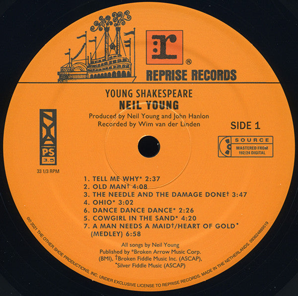 Neil Young : Young Shakespeare (LP, Album)
