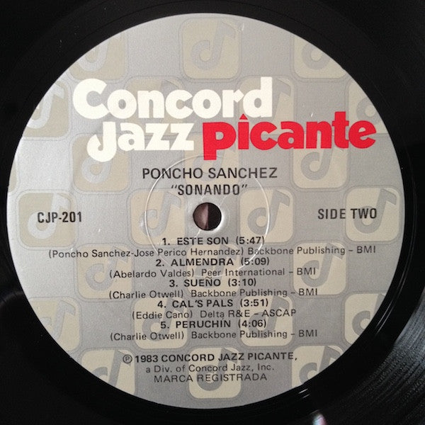 Poncho Sanchez : Sonando (LP, Album)