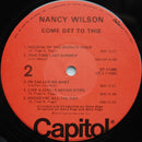 Nancy Wilson : Come Get To This (LP, Album, Jac)