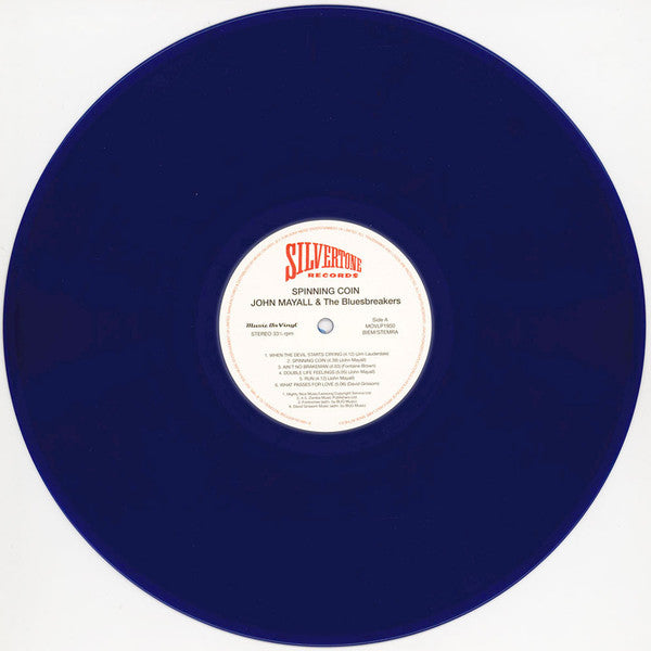 John Mayall & The Bluesbreakers : Spinning Coin (LP, Album, Ltd, Num, RE, 180)