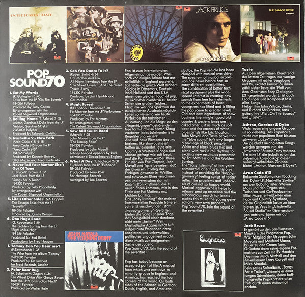 Various : Pop Sound 70 (LP, Comp, Gat)