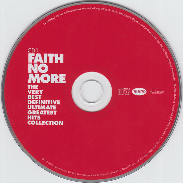 Faith No More : The Very Best Definitive Ultimate Greatest Hits Collection (2xCD, Comp)