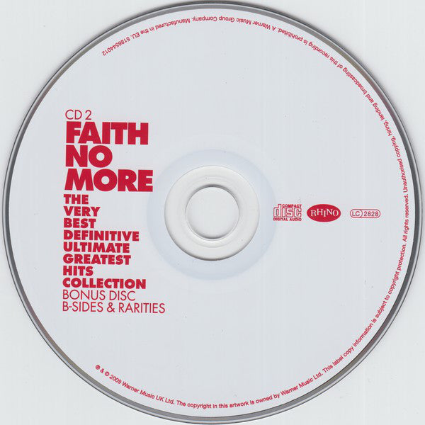 Faith No More : The Very Best Definitive Ultimate Greatest Hits Collection (2xCD, Comp)