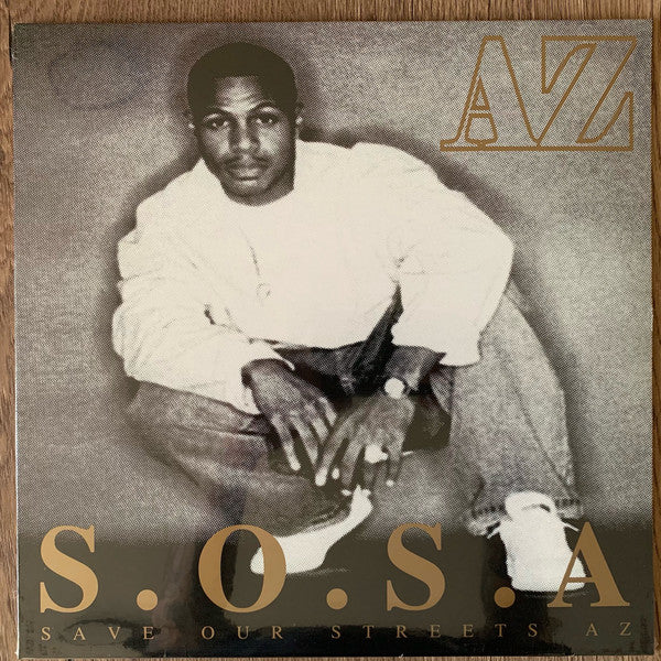 AZ : S.O.S.A. (Save Our Streets AZ) (LP, Album, Ltd, RE, Gol)