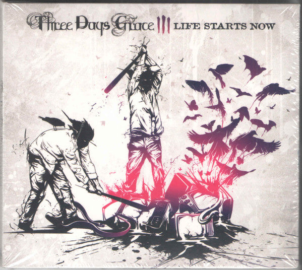 Three Days Grace : Life Starts Now (CD, Album, RE)