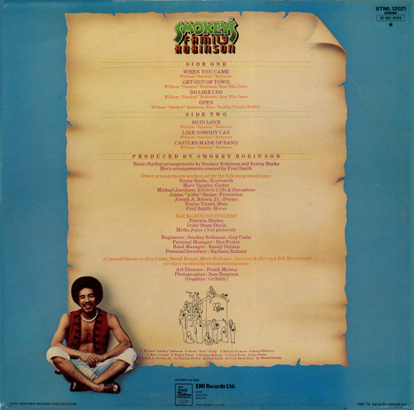 Smokey Robinson : Smokey's Family Robinson (LP, Album)