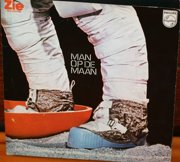 No Artist : Man Op De Maan (7", Mono)
