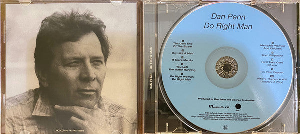 Dan Penn : Do Right Man (CD, Album, RE)